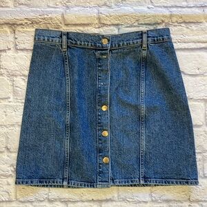 Reformation Jeans Denim Skirt